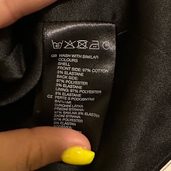 H&M size 4 women’s tuxedo vest - Picture 2 of 6